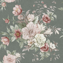 4253 Floral Charm Dark Multi and Green Dreamy Escape Wallpaper by Boråstapeter