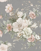 Floral Charm Dark Grey and Multi Dreamy Escape Wallpaper by Boråstapeter
