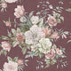 Floral Charm Dark Red and Multi Dreamy Escape Wallpaper by Boråstapeter