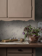 4256 Vintage Rose Light Beige and Purple Dreamy Escape Wallpaper by Boråstapeter