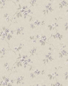 Vintage Rose Light Beige and Purple Dreamy Escape Wallpaper by Boråstapeter