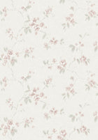 4257 Vintage Rose Light White and Multi Dreamy Escape Wallpaper by Boråstapeter