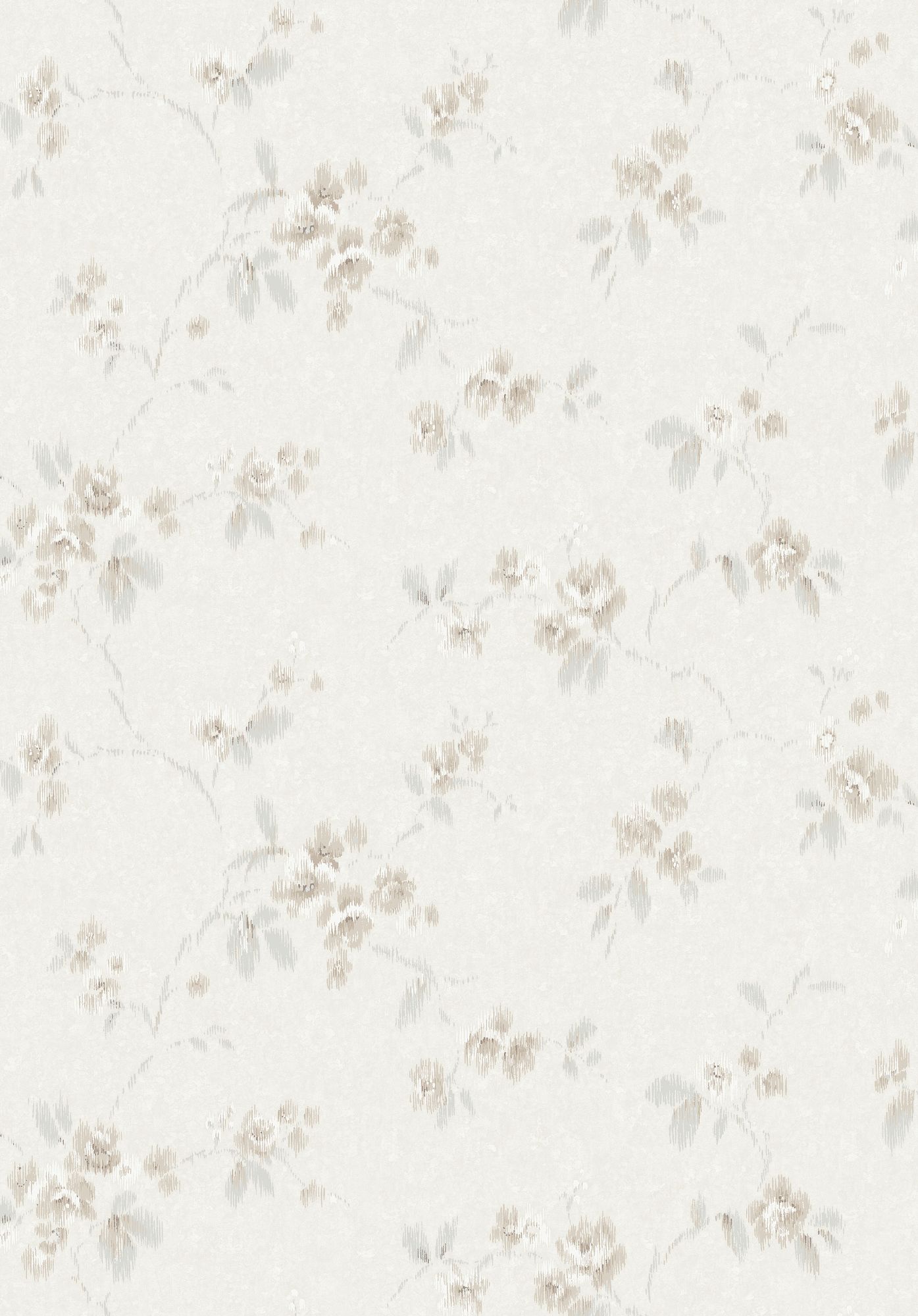 4258 Vintage Rose Light Beige and Grey Dreamy Escape Wallpaper by Boråstapeter