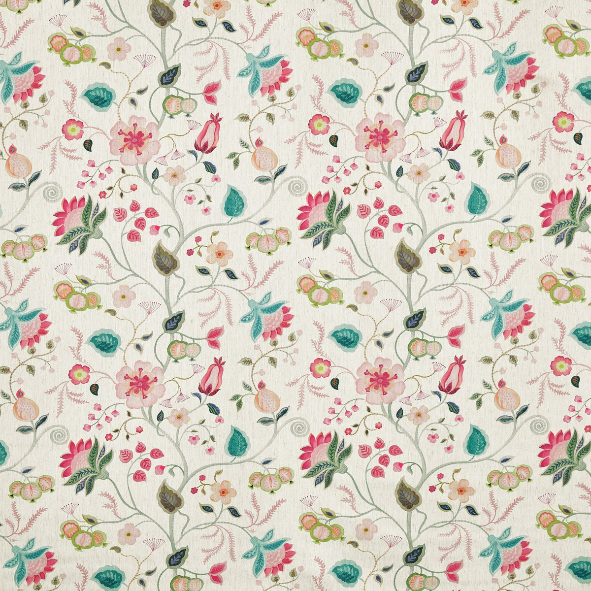 4259/247 Esther Lotus Rustic Persian Fabric by Prestigious Textiles