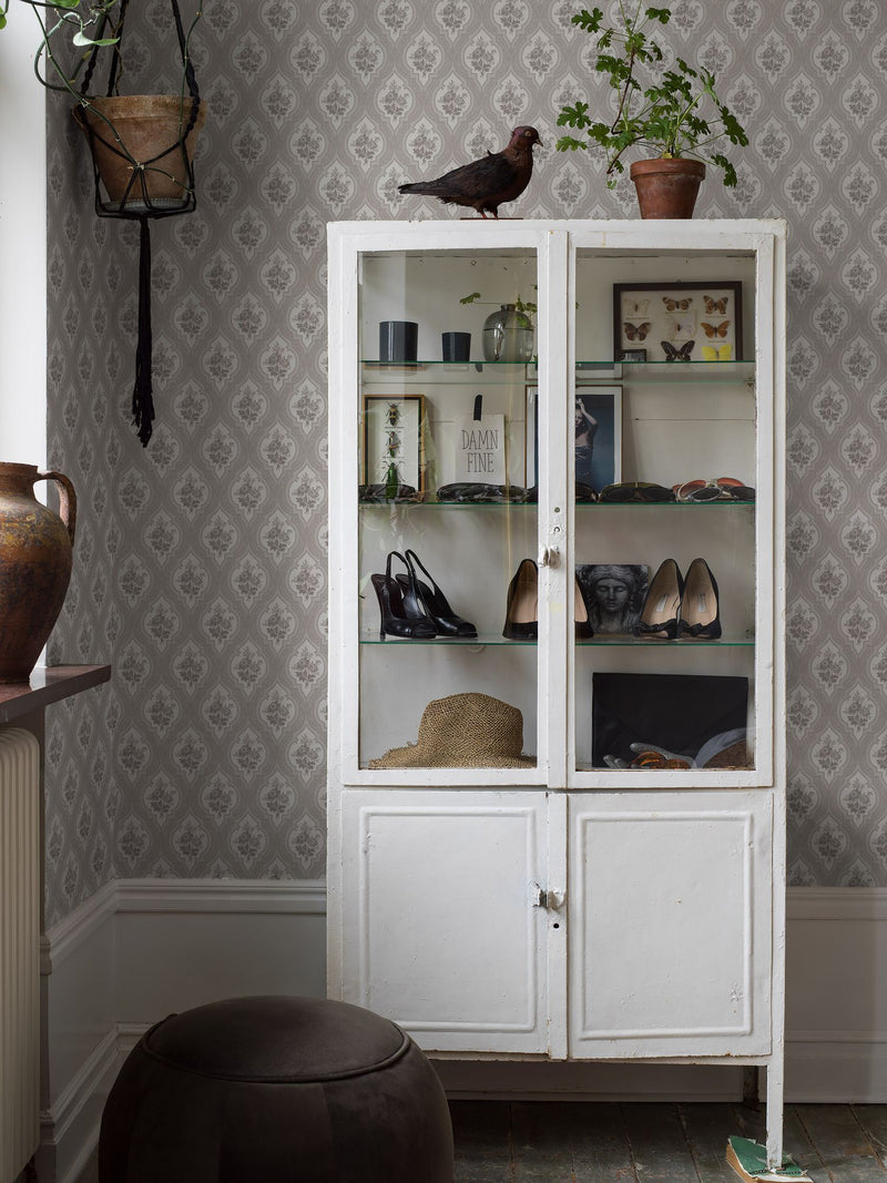 4261 Eternal Flower Light Beige and Brown Dreamy Escape Wallpaper by Boråstapeter