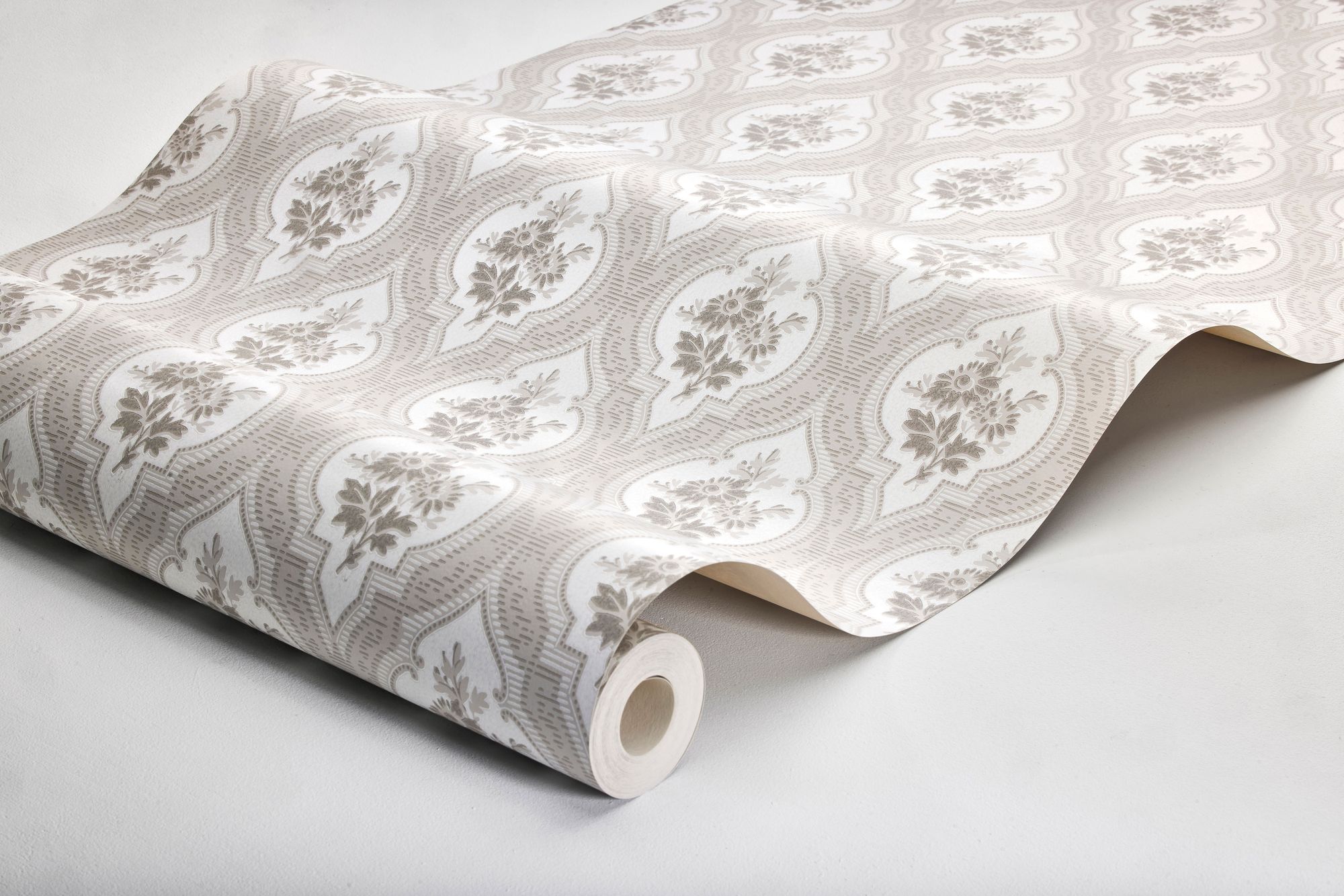 4261 Eternal Flower Light Beige and Brown Dreamy Escape Wallpaper by Boråstapeter