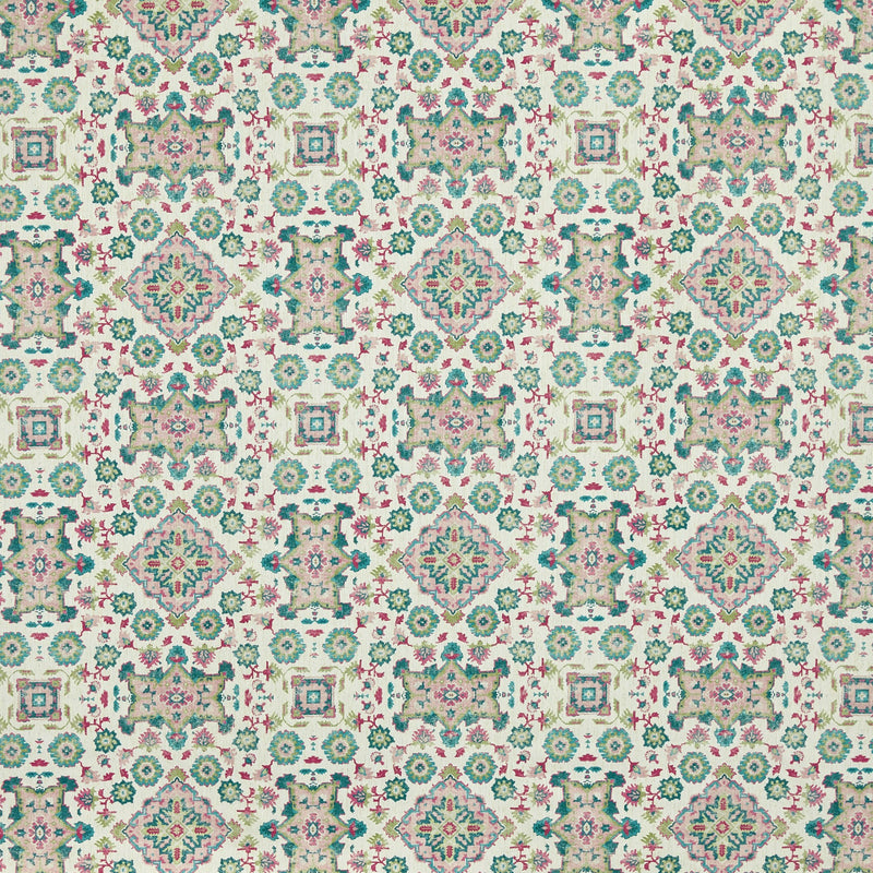 4262/247 Sadira Lotus Rustic Persian Fabric by Prestigious Textiles