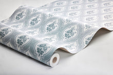 4262 Eternal Flower Light Blue and Beige Dreamy Escape Wallpaper by Boråstapeter
