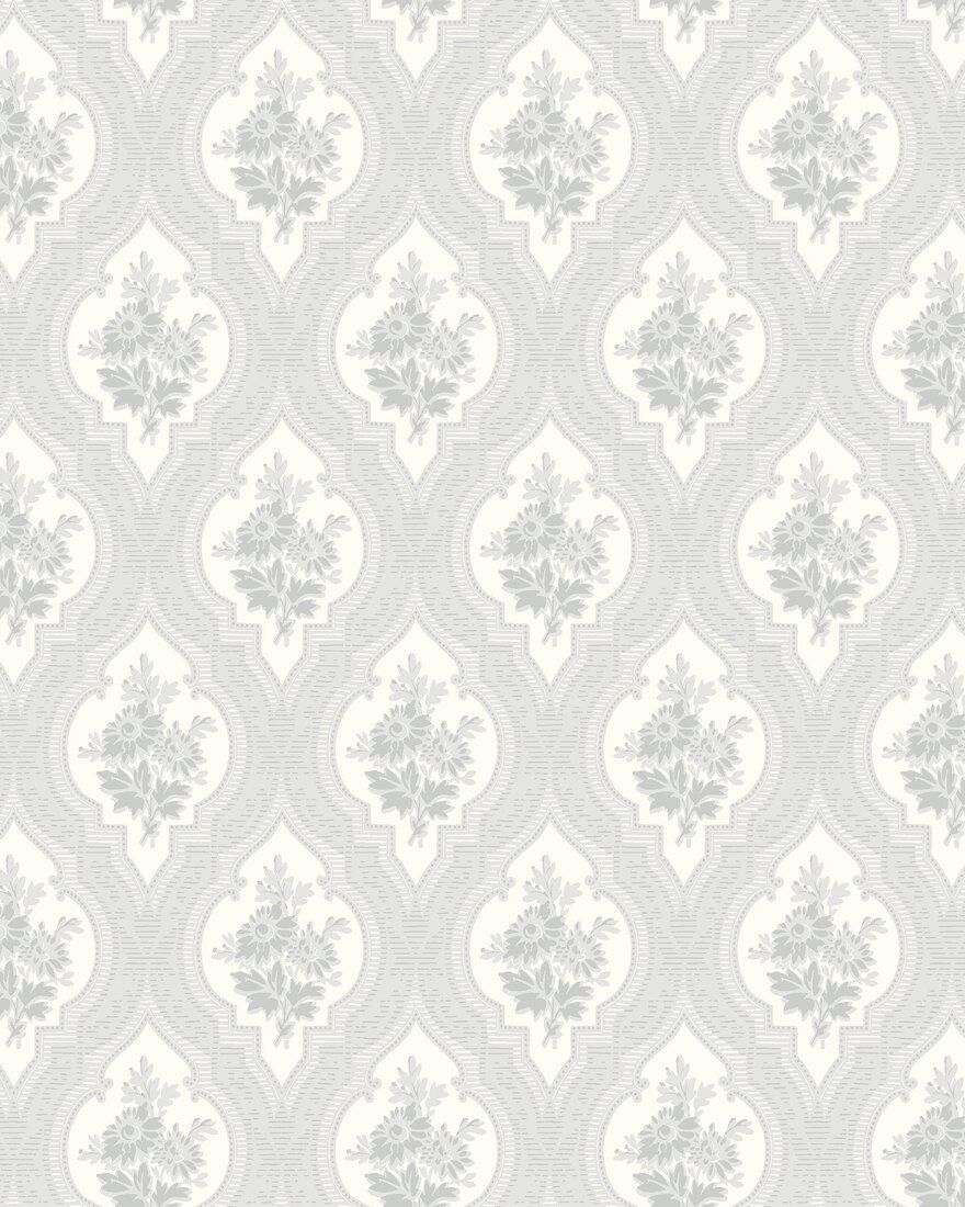 4263 Eternal Flower Light Grey and Multi Dreamy Escape Wallpaper by Boråstapeter