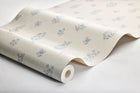 4264 Petit Fleurs Light Beige and Blue Dreamy Escape Wallpaper by Boråstapeter