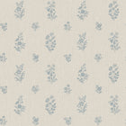 4264 Petit Fleurs Light Beige and Blue Dreamy Escape Wallpaper by Boråstapeter