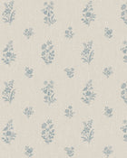 4264 Petit Fleurs Light Beige and Blue Dreamy Escape Wallpaper by Boråstapeter