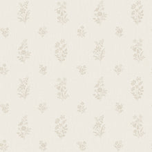 4265 Petit Fleurs Light Beige and White Dreamy Escape Wallpaper by Boråstapeter