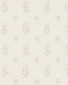 4265 Petit Fleurs Light Beige and White Dreamy Escape Wallpaper by Boråstapeter