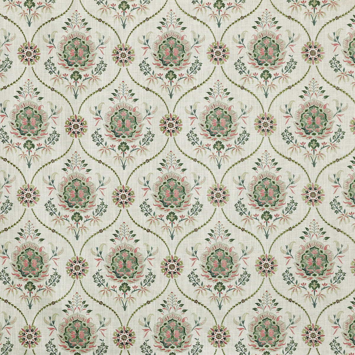 4266/162 Leila Oasis Rustic Persian Fabric by Prestigious Textiles