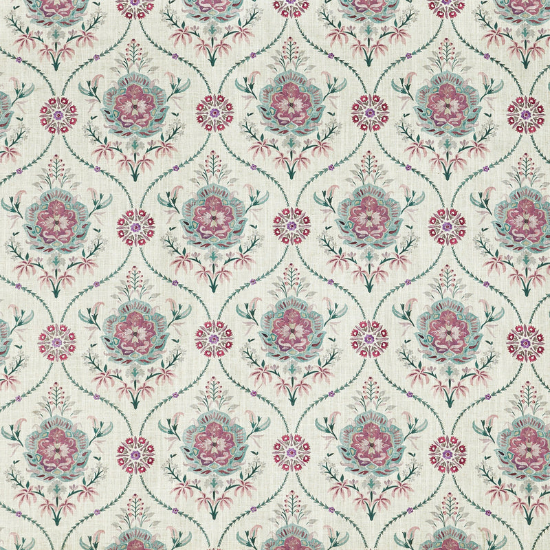 4266/247 Leila Lotus Rustic Persian Fabric by Prestigious Textiles