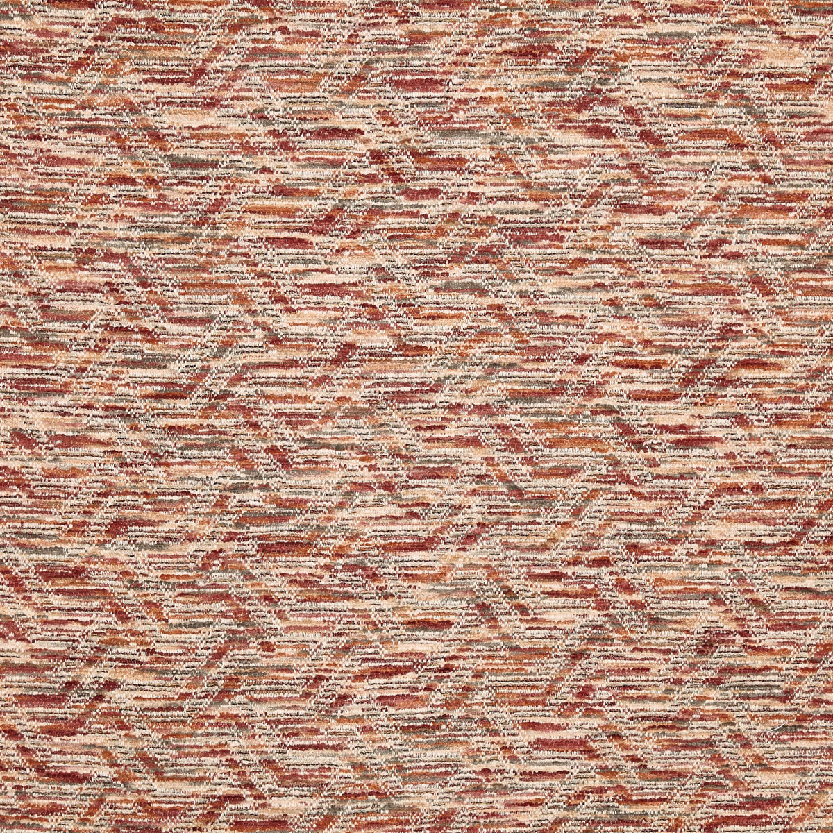 4267/405 Shayan Tangerine Rustic Persian Fabric by Prestigious Textiles
