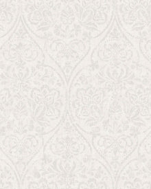 4267 Hidden Medallion Light Grey Dreamy Escape Wallpaper by Boråstapeter