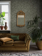 4269 Rosewood Night Dark Green and Grey Dreamy Escape Wallpaper by Boråstapeter