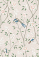 Paradise Birds Light Multi and Beige Dreamy Escape Wallpaper by Boråstapeter