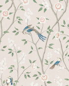 4270 Paradise Birds Light Multi and Beige Dreamy Escape Wallpaper by Boråstapeter