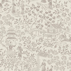 4273 Oriental Garden Light Beige and Brown Dreamy Escape Wallpaper by Boråstapeter
