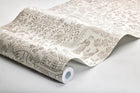 4273 Oriental Garden Light Beige and Brown Dreamy Escape Wallpaper by Boråstapeter