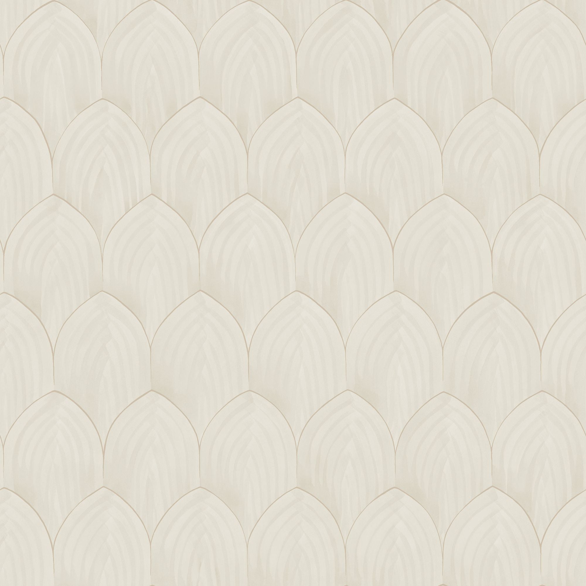 4274 Golden Arches Light White Dreamy Escape Wallpaper by Boråstapeter