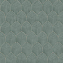 4276 Golden Arches Dark Green Dreamy Escape Wallpaper by Boråstapeter