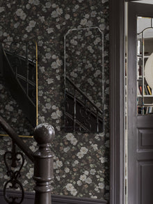 4278 Enchanting Flower Dark Multi and Grey Dreamy Escape Wallpaper by Boråstapeter