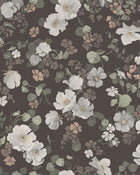 4278 Enchanting Flower Dark Multi and Grey Dreamy Escape Wallpaper by Boråstapeter