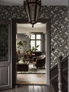 4278 Enchanting Flower Dark Multi and Grey Dreamy Escape Wallpaper by Boråstapeter