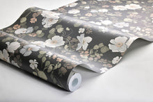 4278 Enchanting Flower Dark Multi and Grey Dreamy Escape Wallpaper by Boråstapeter