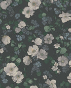4279 Enchanting Flower Dark Multi and Black Dreamy Escape Wallpaper by Boråstapeter