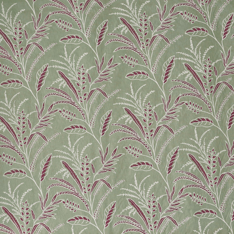 4285/246 Bambous Sangria Mauritius Fabric by Prestigious Textiles
