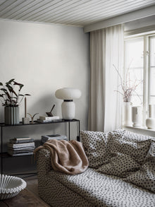 4303 White Linen Linen Wallpaper by Boråstapeter