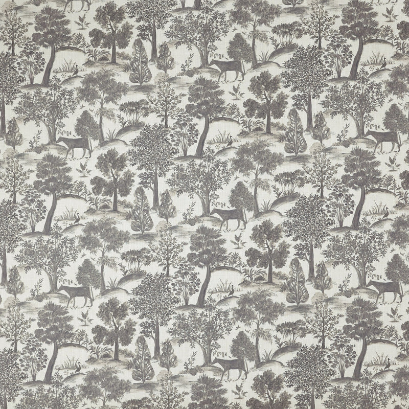 4309/907 Montelaro Smoke Florence Fabric by Prestigious Textiles