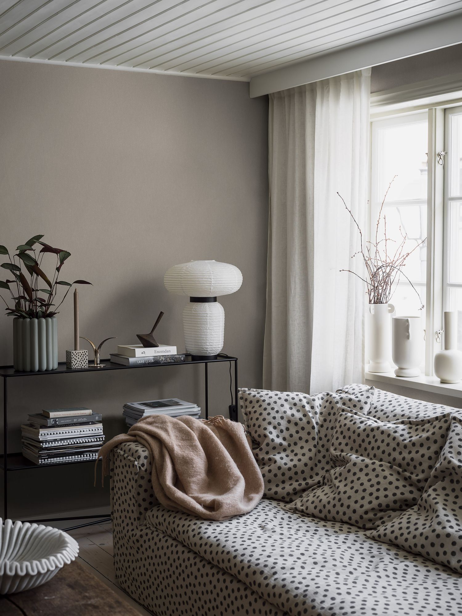 4312 Natural Linen Linen Wallpaper by Boråstapeter