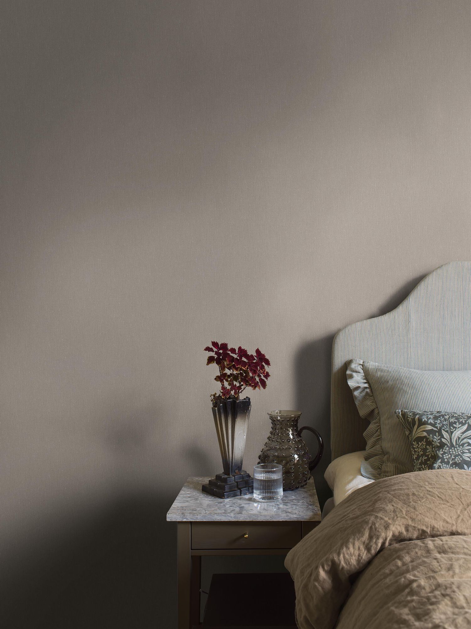 4313 Muscot Linen Linen Wallpaper by Boråstapeter