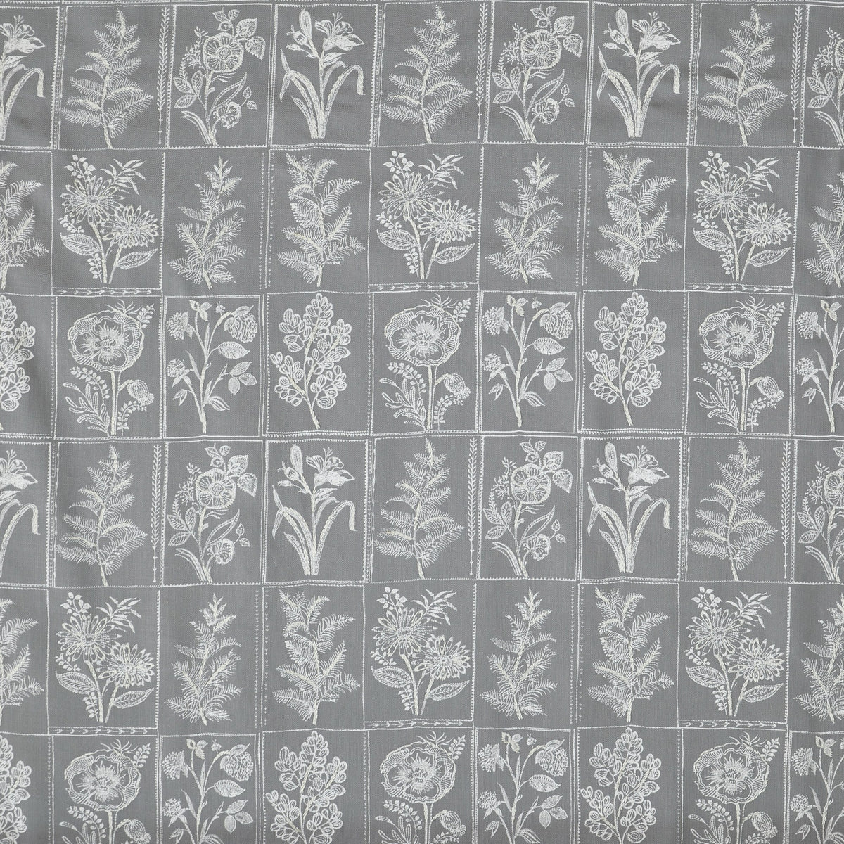 4314/907 Paperino Smoke Florence Fabric by Prestigious Textiles