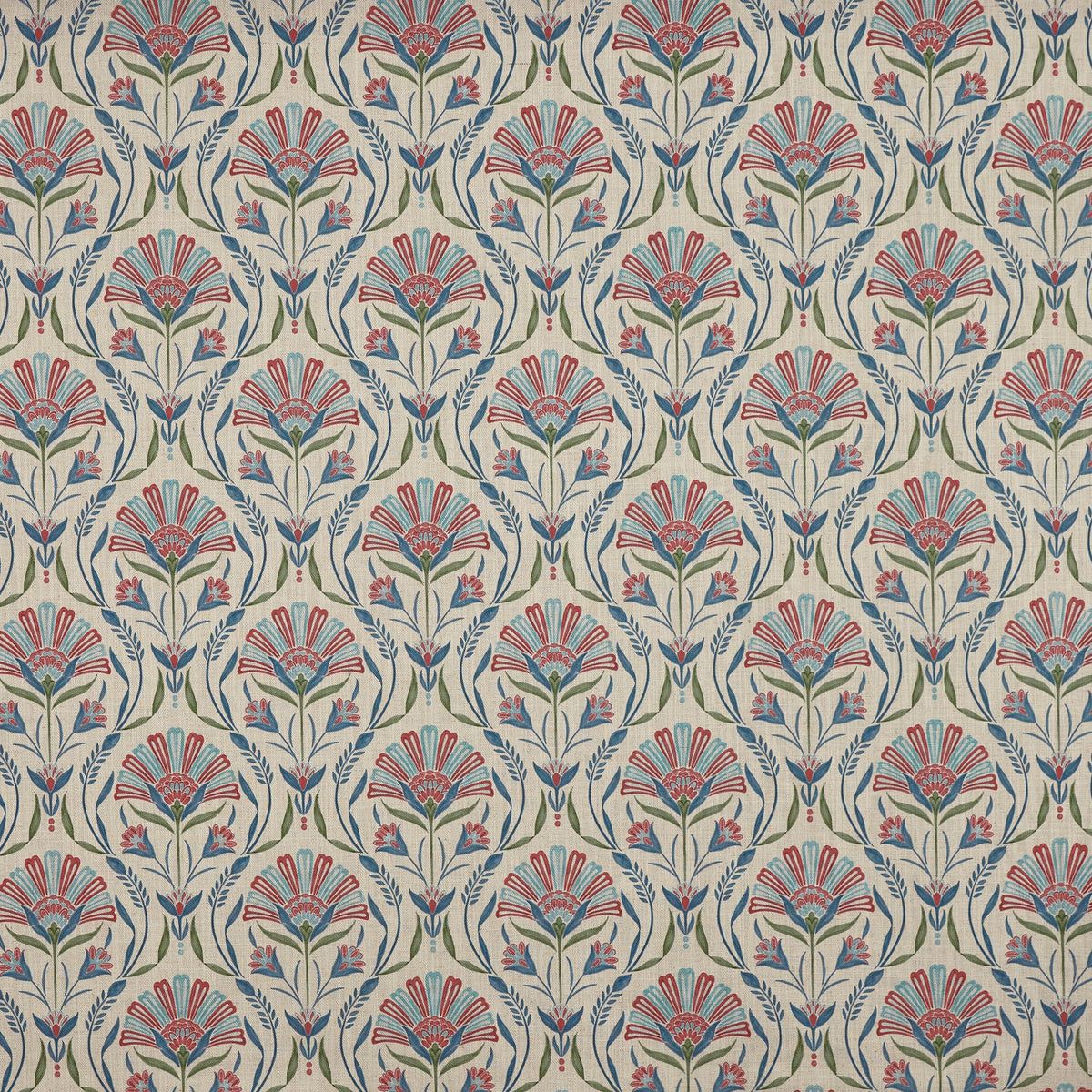 4318/348 Petunia Summer Cottage Charm Fabric by Prestigious Textiles