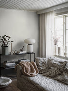 4318 Airy Grey Linen Wallpaper by Boråstapeter