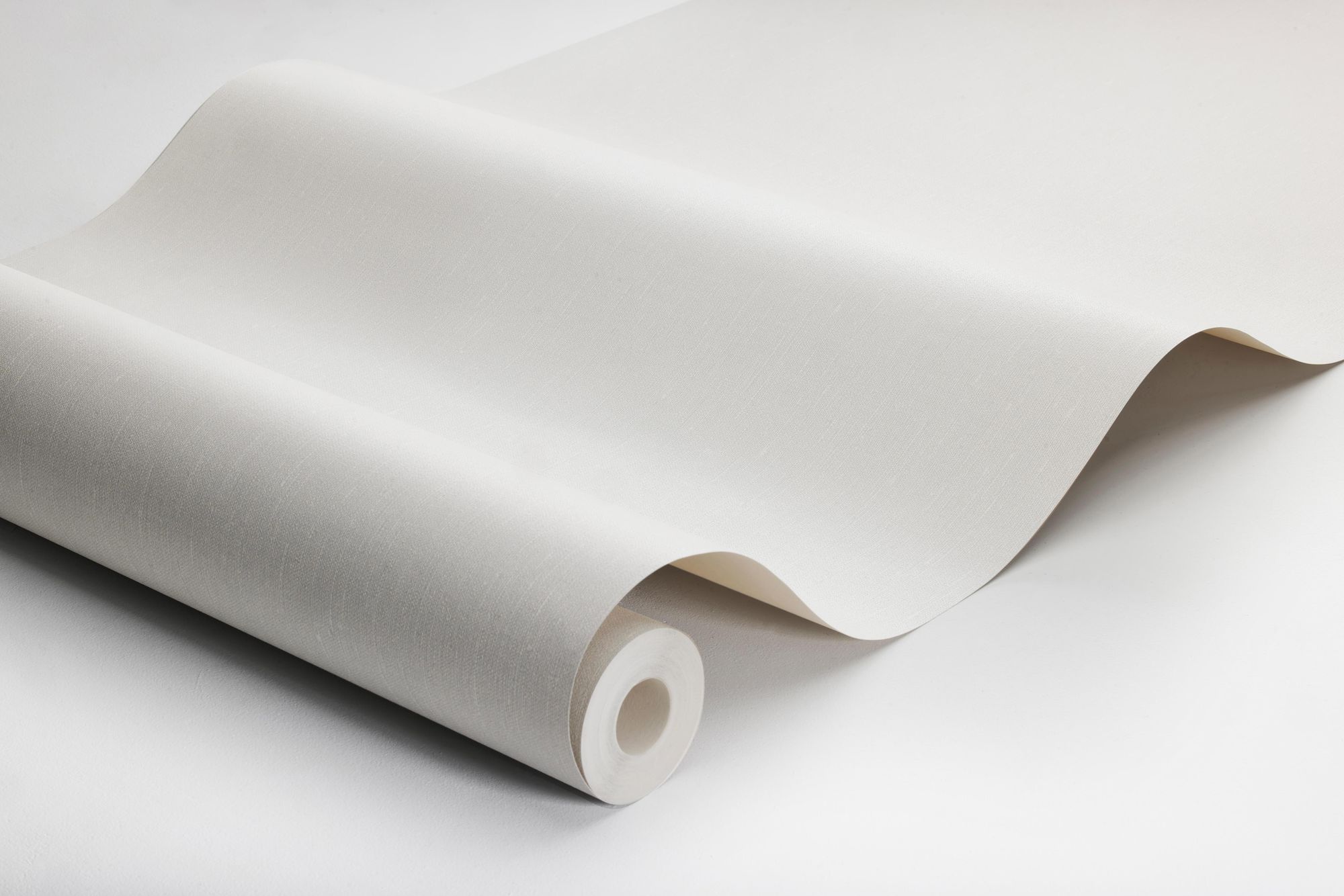 4318 Airy Grey Linen Wallpaper by Boråstapeter