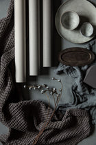 4319 Swedish Grey Linen Wallpaper by Boråstapeter