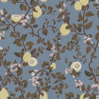 432-66 Kvitten Huset I Solen Light Blue Wallpaper By Sandberg