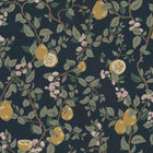 432-96 Kvitten Huset I Solen Midnight Blue Wallpaper By Sandberg