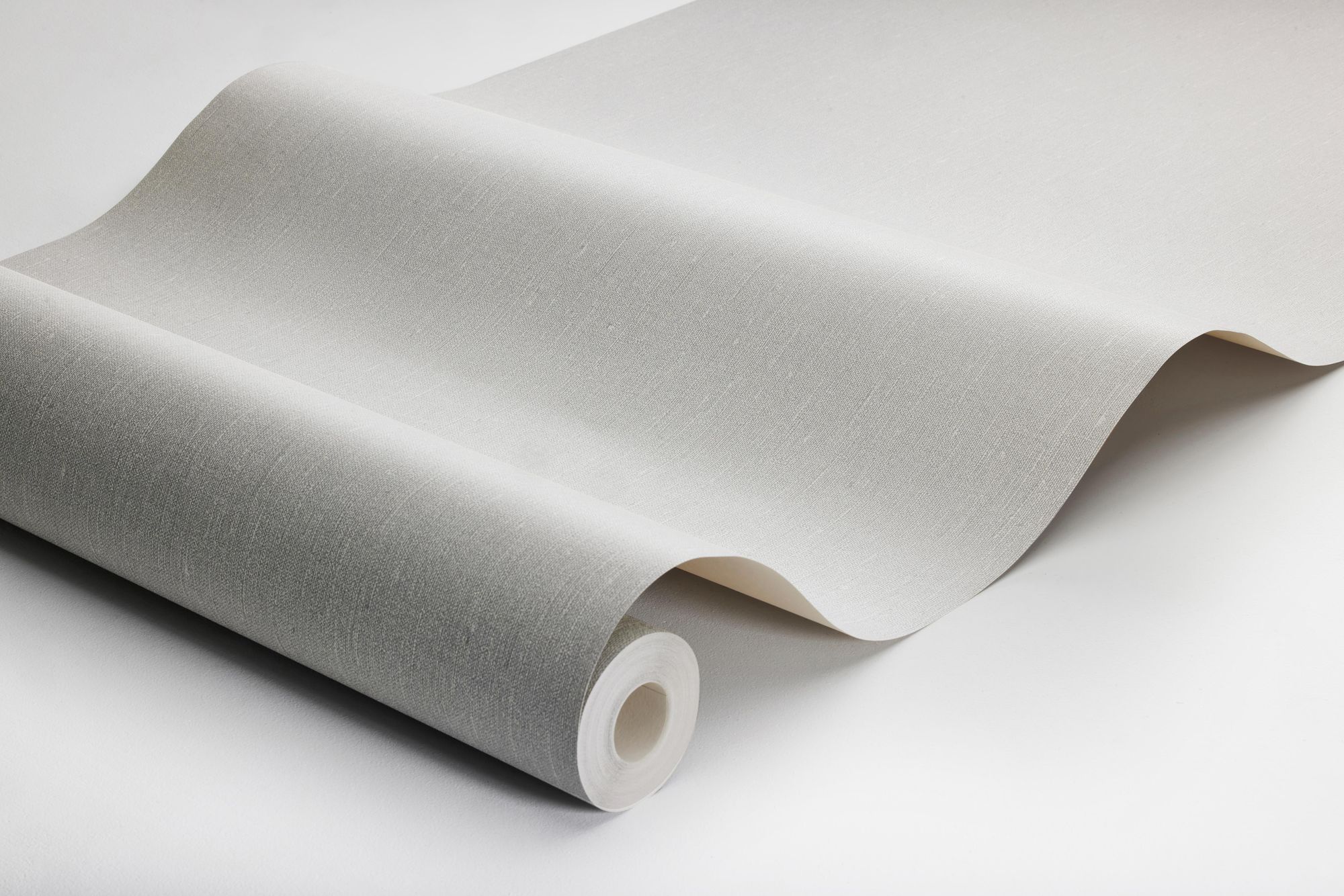 4320 Dove Grey Linen Wallpaper by Boråstapeter