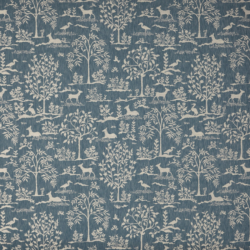 4321/997 Ebony Winter Cottage Charm Fabric by Prestigious Textiles