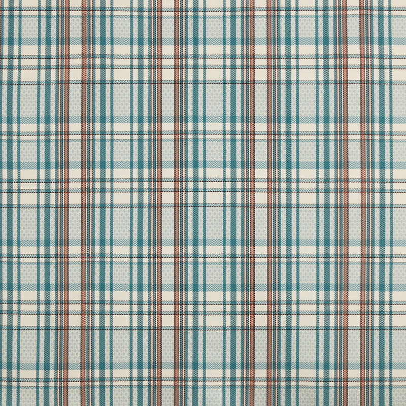 4324/770 Joel Lagoon Revival Fabric by Prestigious Textiles