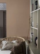 4324 Terracotta Linen Linen Wallpaper by Boråstapeter